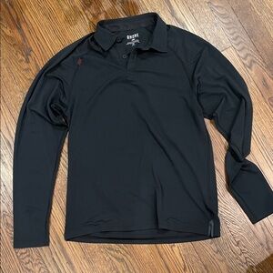 Rhone Men's Black Polo Shirt